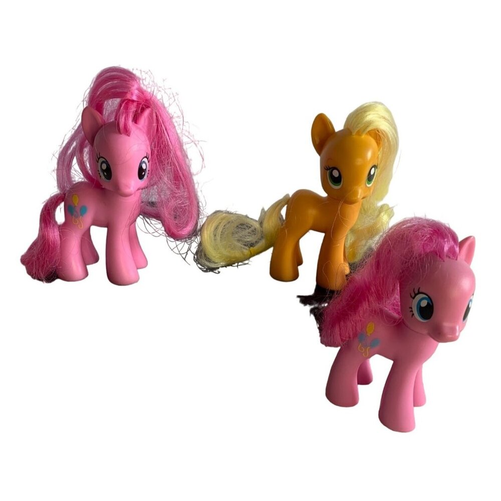 My Little Pony Figures Pinkie Pie & Applejack Set Toys